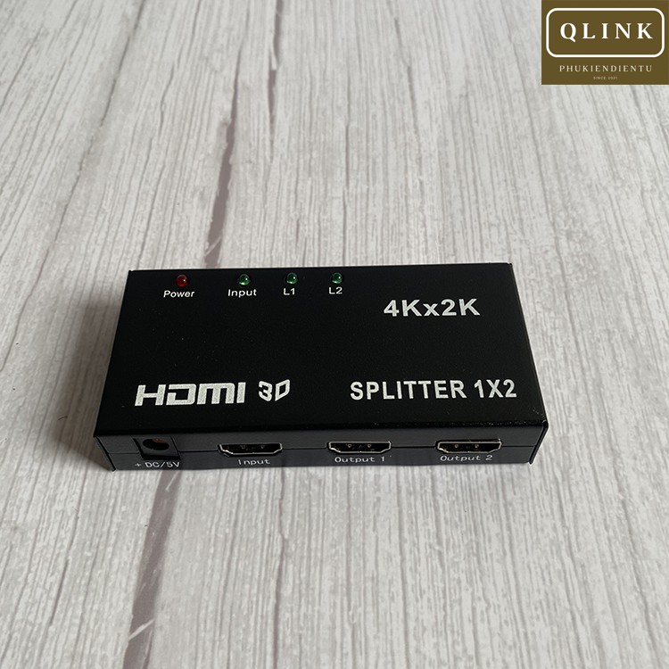 Hub HDMI bộ chia HDMI 4k 1 ra 2 1 ra 4 LUVIBA BC02