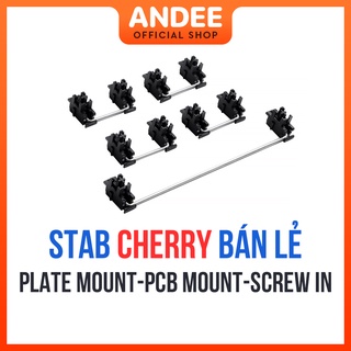 Cherry Stabilizer stab thanh cân bằng cho bàn phím cơ chính hãng plate mount pcb mount screw in