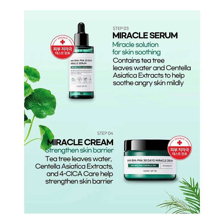 Bộ mỹ phẩm SOMEBYMI Aha-Bha-Pha 30 ngày chăm sóc da