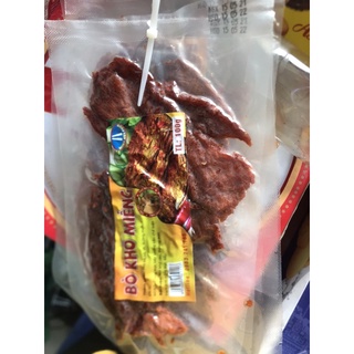 Thịt Bò Khô nguyên miếng gói 100g