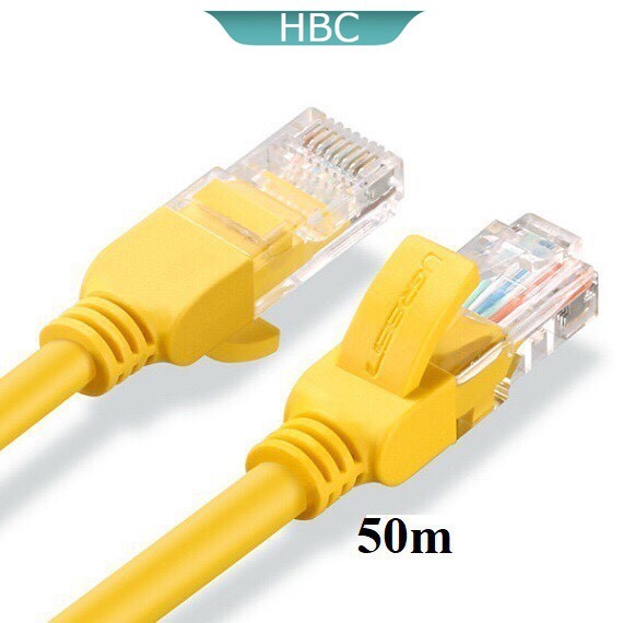 Dây Mạng Bấm Sẵn 2 Đầu Dài 40M 50M 60M - Dây Mạng Internet - Dây Cap Mạng Lan