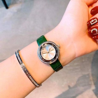 Đồng hồ dây da độc 1 hạt đá