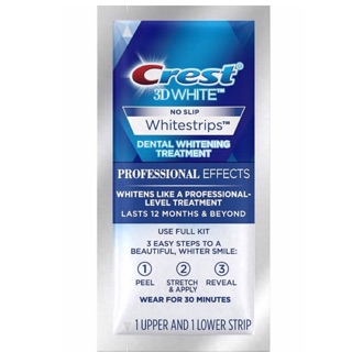 Miếng dán trắng răng Crest Professional Mỹ