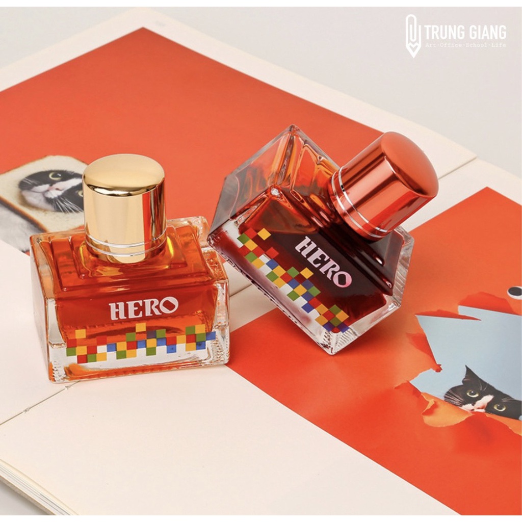 Mực Viết Máy Hero 40 ml Nhiều Màu 40ml
