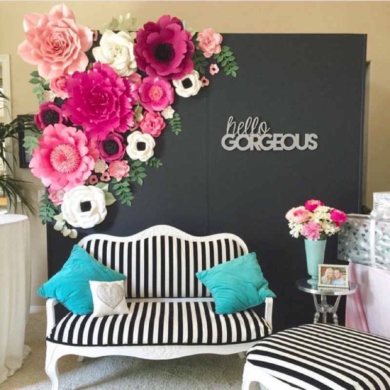 Combo mẫu cánh hoa và nguyên liệu