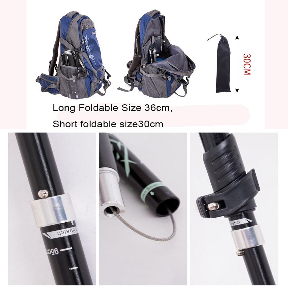 MUVAKO Gậy Đi Bộ Gấp Gọn Tiện Lợi Với 6 Màu Tùy Chọn