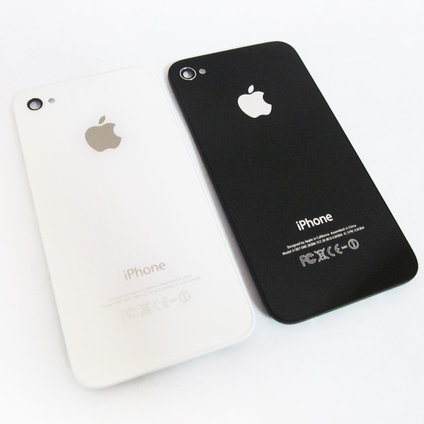 NẮP LƯNG ĐIỆN THOẠI IPHONE 4S ĐEN VÀ TRẮNG | BigBuy360 - bigbuy360.vn