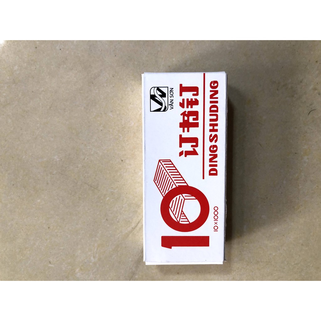 kim bấm số 10 ( 1 hộp nhỏ ) - 10mm - 1cm