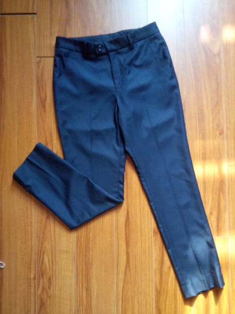 Set áo vest nữ, chân váy, quần công sở xanh đen