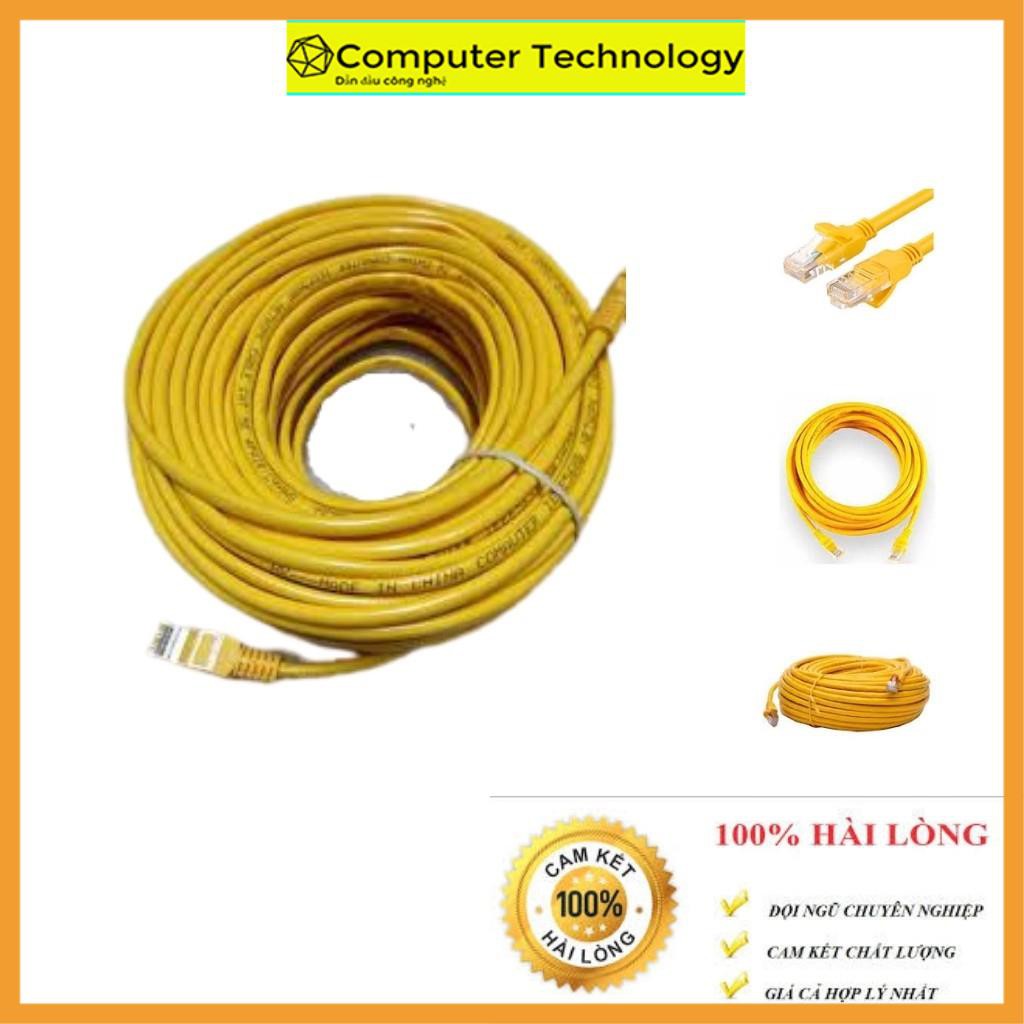 Dây cáp mạng internet bấm sẵn 2 đầu dài 10m, 15m, 20m,25m, 30m tiện dụng, truyền tín hiệu ổn định