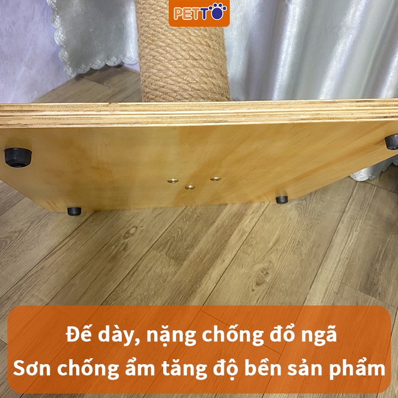 [Mã PET50K giảm Giảm 10% - Tối đa 50K đơn từ 250K] Trụ Cào Móng Cho Mèo CT023