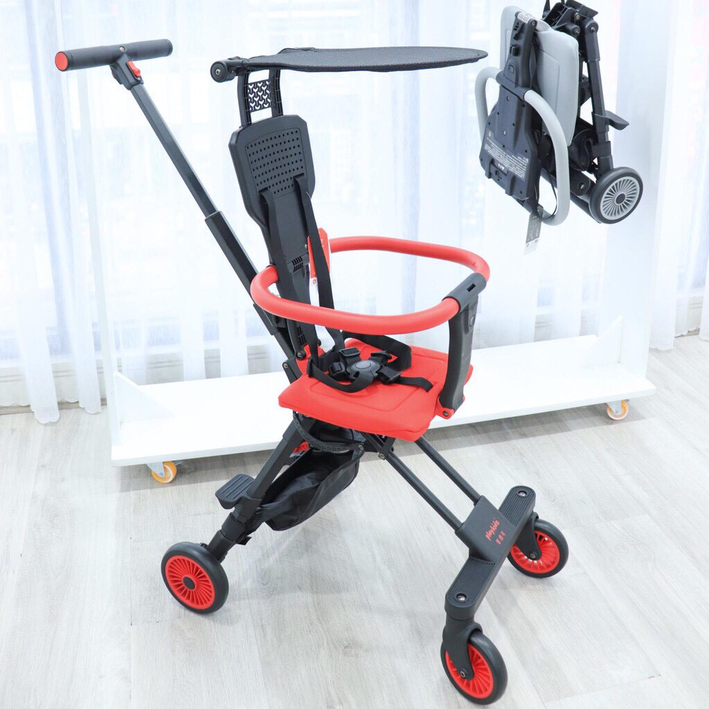 [CHÍNH HÃNG] XE ĐẨY VOVO/PLAYKIDS GẤP GỌN ĐẢO CHIỀU CÓ MÁI CHE CHO BÉ