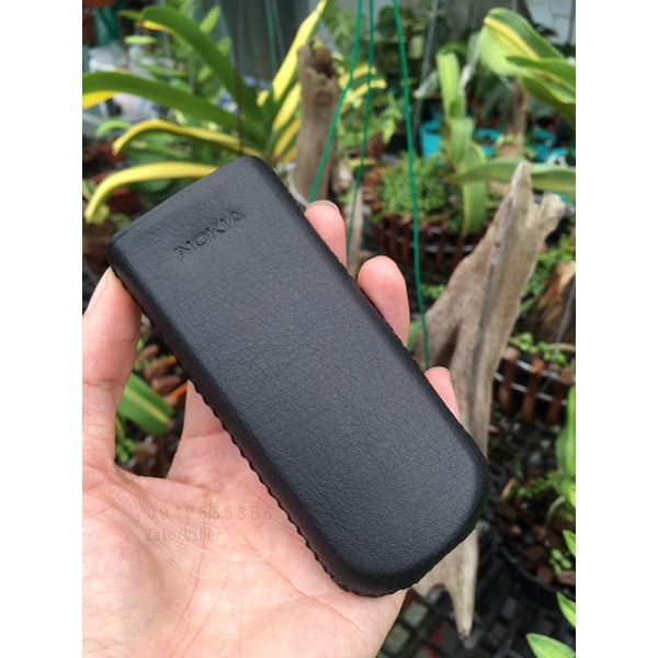 bao da nokia 8800 da bò thật màu đen