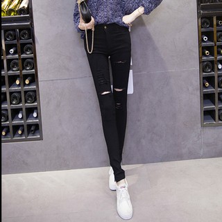 Quần Legging Rách Plus Size Cho Nữ