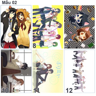 Tranh Poster anime Horimiya (nhiều mẫu)
