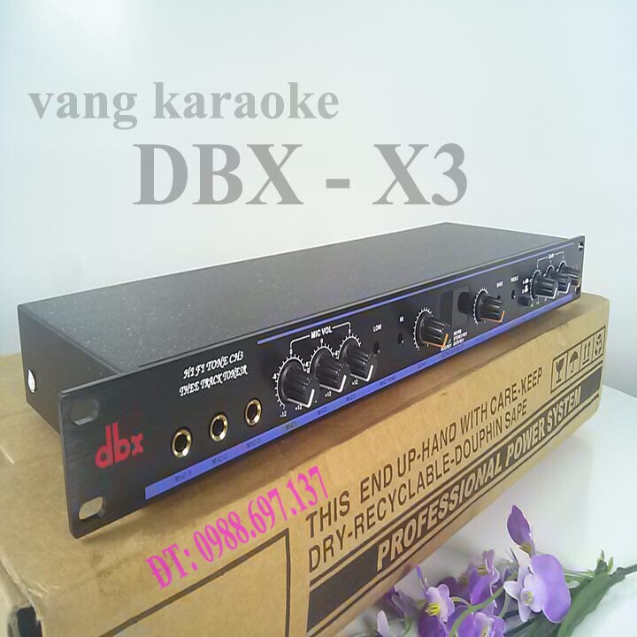 Vang Số Karaoke Dbx X3 - Mixer Echo Karaoke