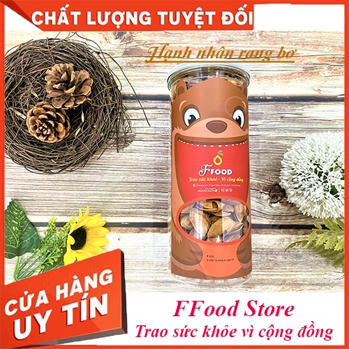 Hạnh Nhân Rang Bơ FFood Store chính hãng nhập khẩu Mỹ - 500gr