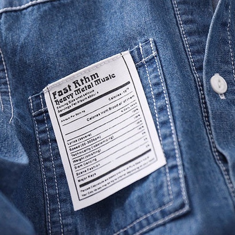 Áo Khoác Denim Tay Dài Thời Trang Xuân Thu Cá Tính Cho Bé Trai