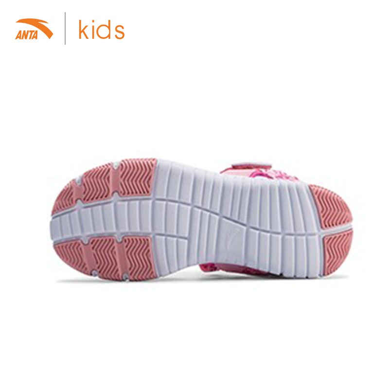 Giày sandals bé gái Anta Kids đế Eva siêu nhẹ , quai dán Velrco tiện lợi W32726981-2