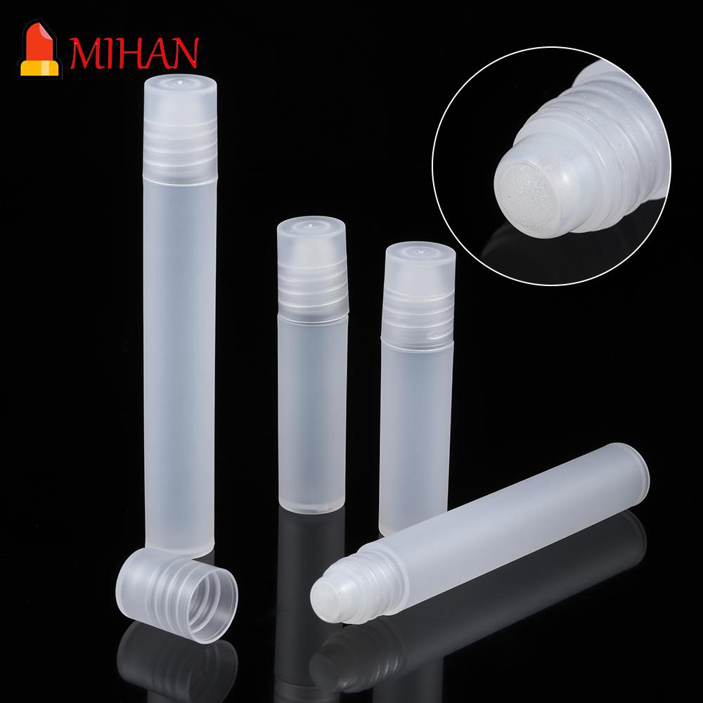 Lọ đầu lăn màu trong suốt để đựng dầu thơm 5/10ml