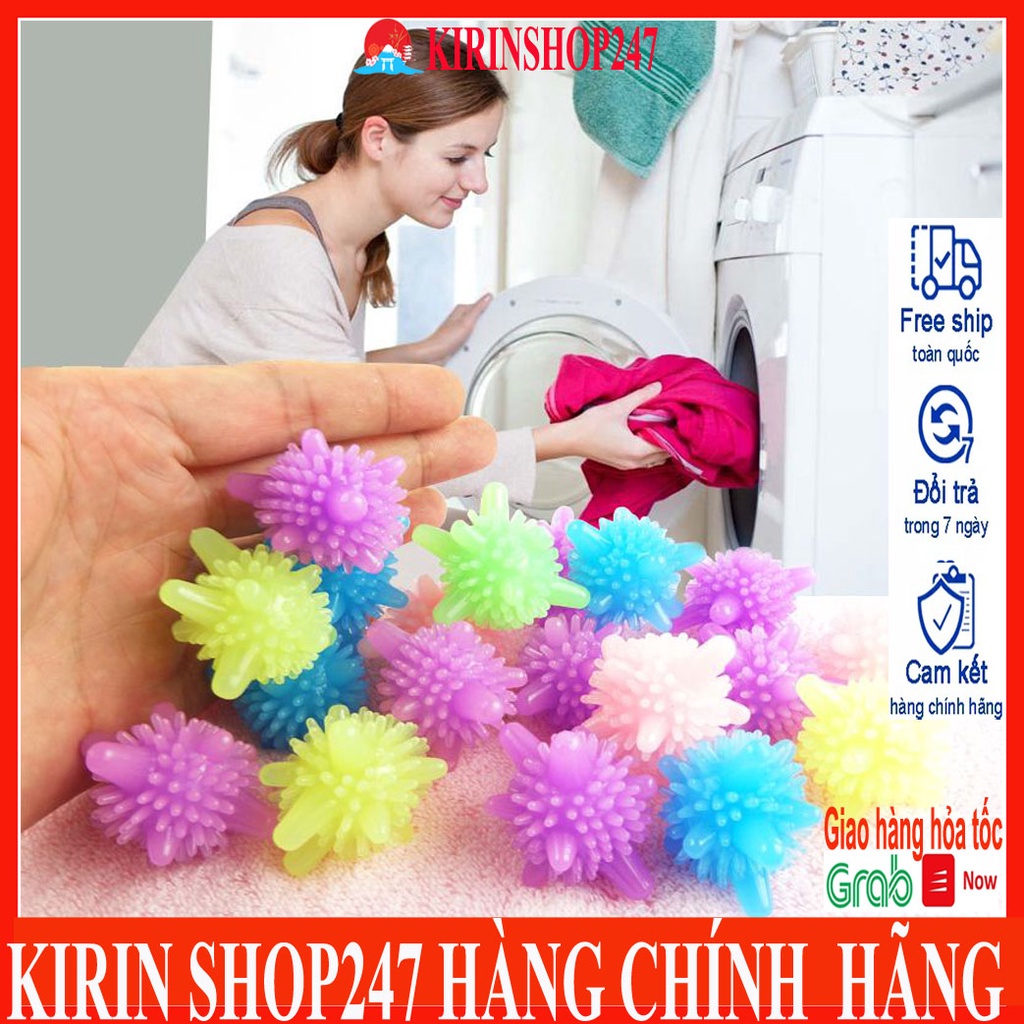 QUẢ CẦU GAI ION GIẶT ĐỒ MÁY GIẶT