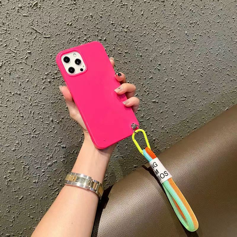 Ốp Điện Thoại Silicon Màu Neon Dạ Quang Sang Trọng Cho 13 12 11 Pro max xs max xr 7 8 6 6s plus se 2020