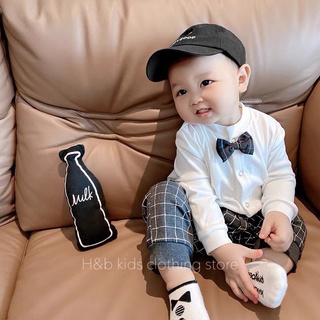 Body công tử cho bé trai sơ sinh tới 1 tuổi, size từ 3 - 13kg