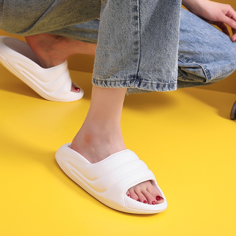 Dép quai ngang đế cao nam nữ siêu đep, dép bánh mì đế cao nam nữ siêu đẹp 2022 OBEE QUEEN