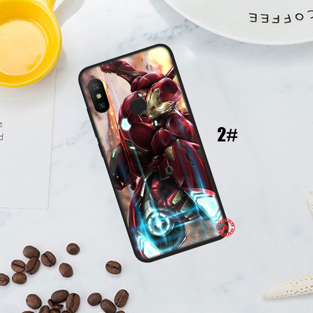 Ốp Lưng Silicone Mềm Phong Cách Iron Man Cho Xiaomi Redmi S2 Go 9a 8a 7a 6a 5a 4a 5 Plus 98qf