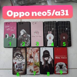Ốp dẻo hình oppo neo5/a31