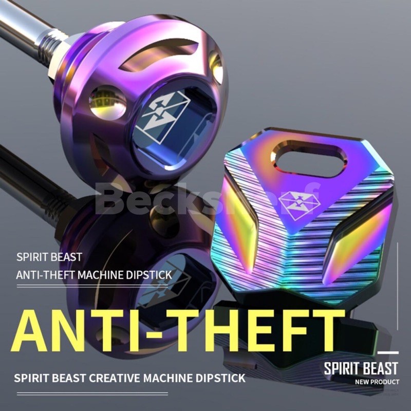 Que Thăm Dầu Chống Trộm Spirit Beast L2 Honda/Suzuki