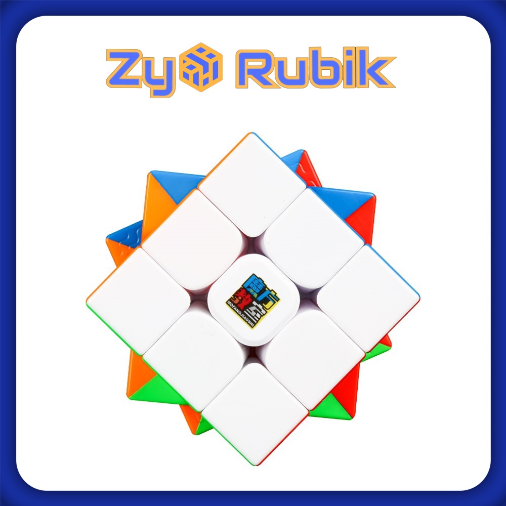 Rubik 3x3 Moyu Meilong 3M/ Moyu Meilong 3M Stickerless cao cấp ( Đã được hãng mod nam châm ) - ZyO Rubik