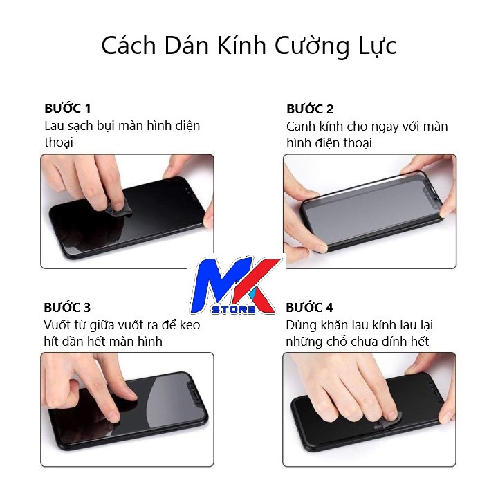 Kính cường lực bảo vệ màn hình ĐT Samsung J6 Plus/J6 2018 full màn hình full keo - tặng bộ giấy lau kính trị giá 10K