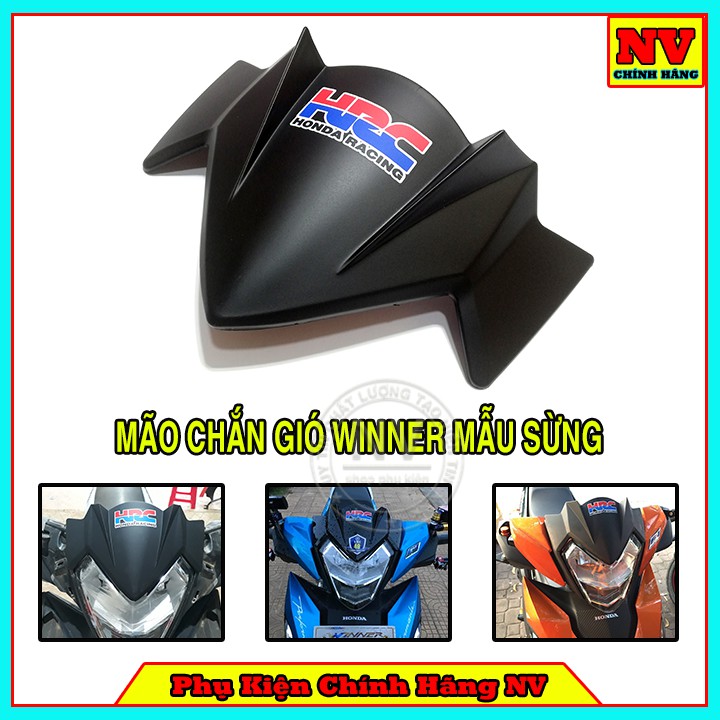 [Mã LIFEAUMAY giảm 10% tối đa 30k đơn 150k] Mão Chắn Gió Winner V1 Mẫu Sừng Siêu Ngầu