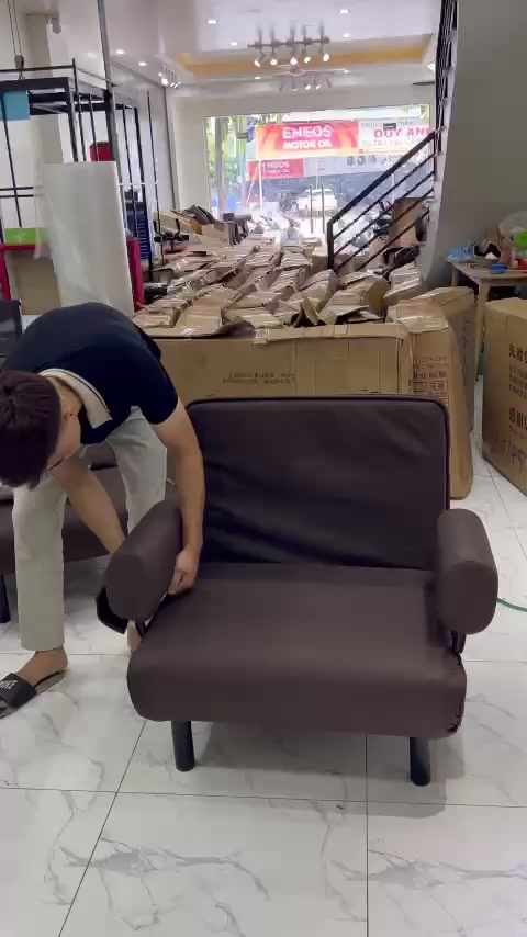 Ghế Sofa Giường Gấp Gọn Thông Minh Cao Cấp, Giường Sopha Đa Năng Nghỉ Trưa Văn Phòng, Sofabed Đệm Êm Kiểu Dáng Hàn Quốc | BigBuy360 - bigbuy360.vn