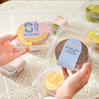 Hộp đựng bánh cuộn, mouse, tiramisu...
