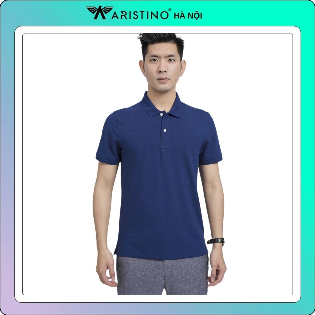 Áo thun nam cao cấp ARISTINO- reguler- Aps019s9- Đen