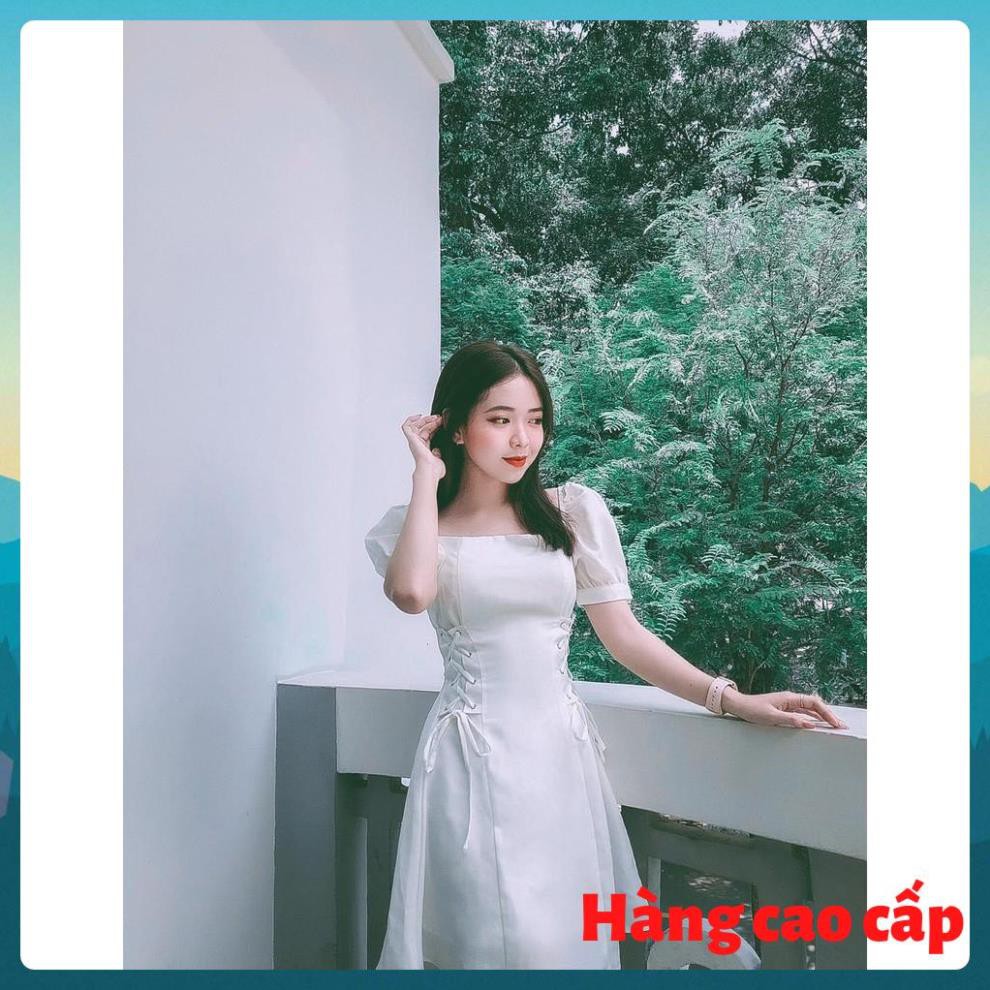 (Hàng cao cấp) Đầm dạo phố đan dây eo xinh xắn - Wiwi Dress