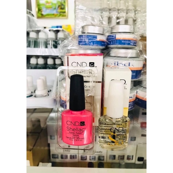 Top Coat CND Xpress5 (15ml)/ Sơn màu CND Mỹ 🇺🇸