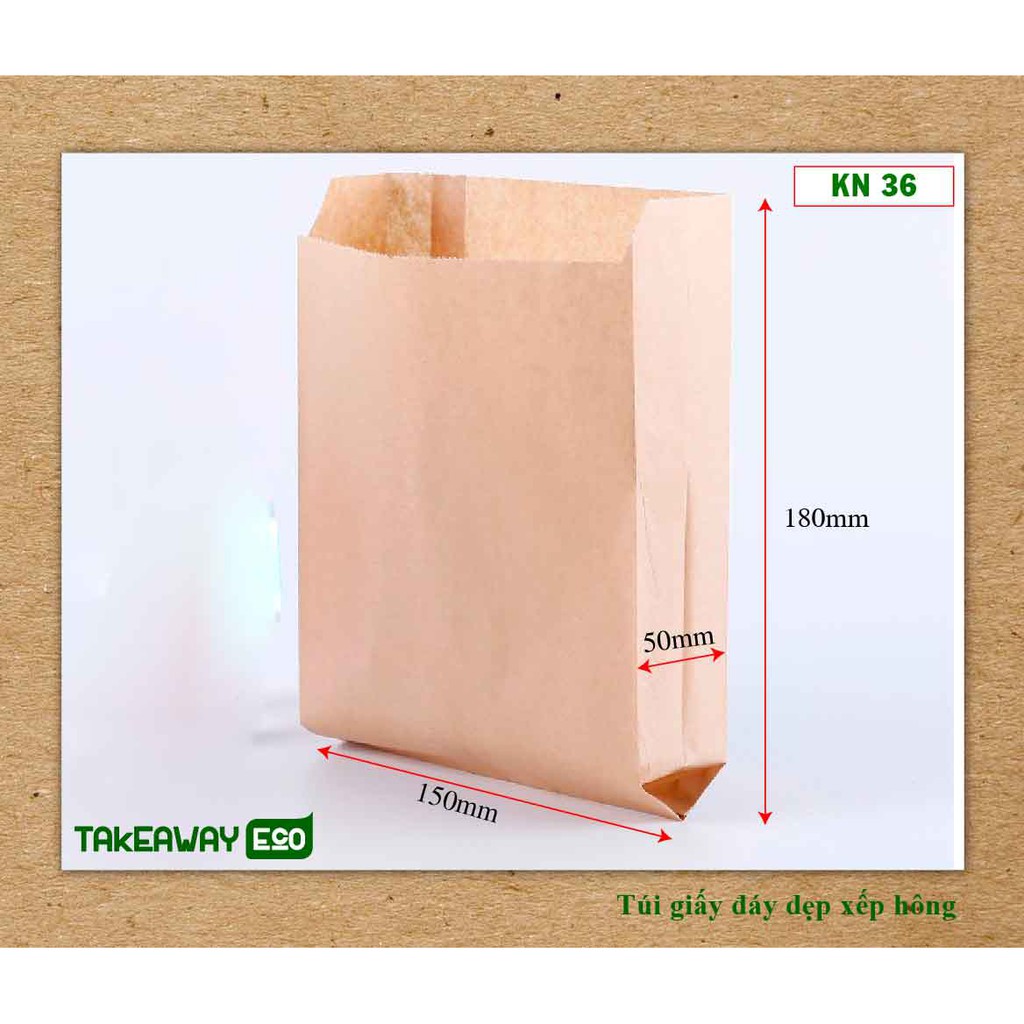 500 túi giấy đựng Gà Rán