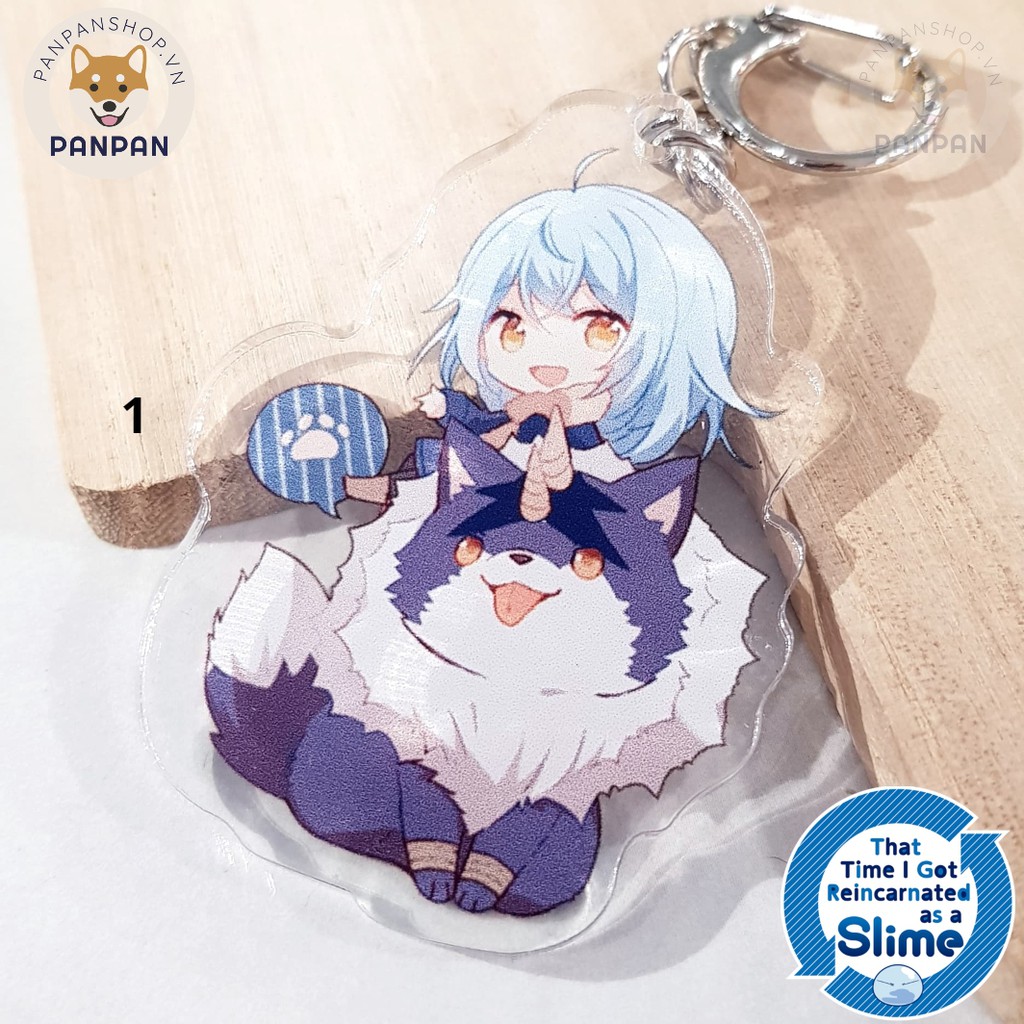 Móc Khoá Anime Mica Rimuru Treo + móc mini Tensura - Tensei Shitara Slime datta ken (6m)