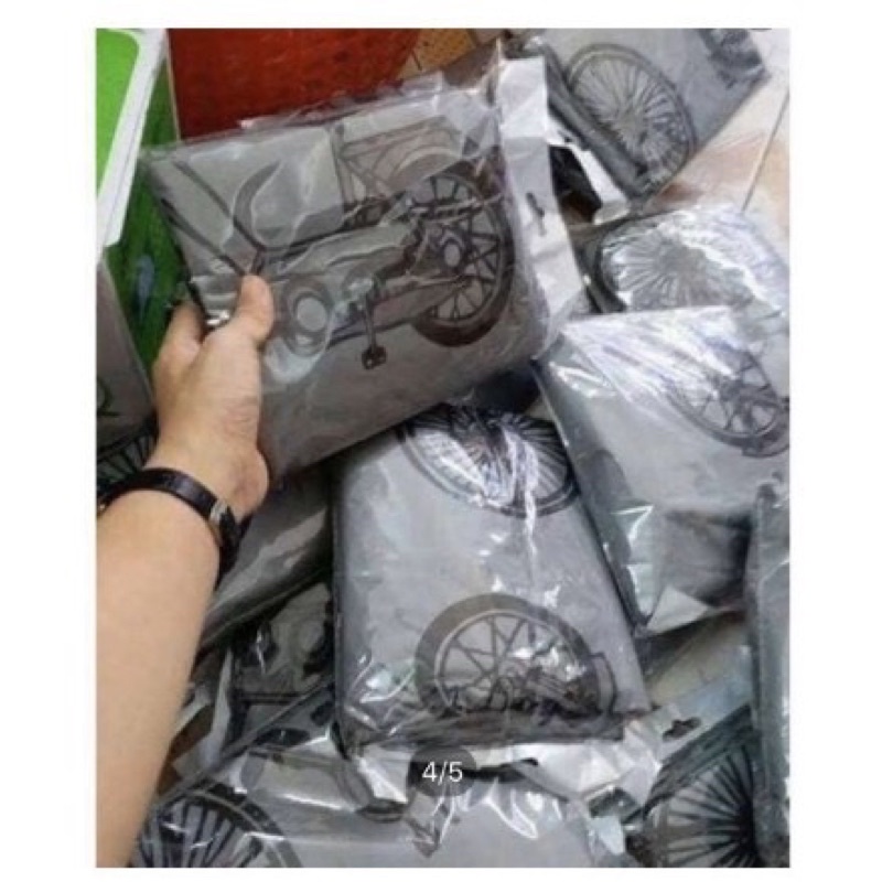 Bạt trùm phủ xe máy che nắng mưa [Size bé]