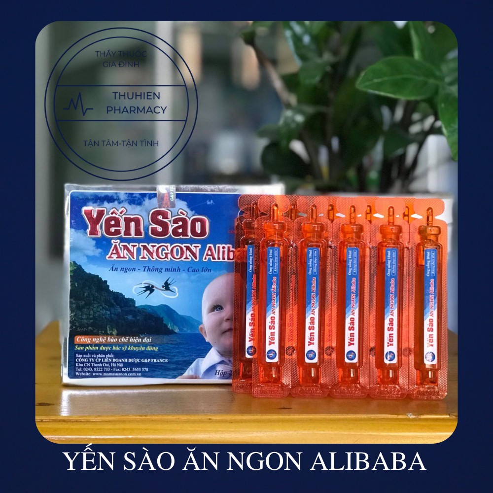 YẾN SÀO ĂN NGON ALIBABA  - Bé Ăn ngon, tăng đề kháng, thông minh