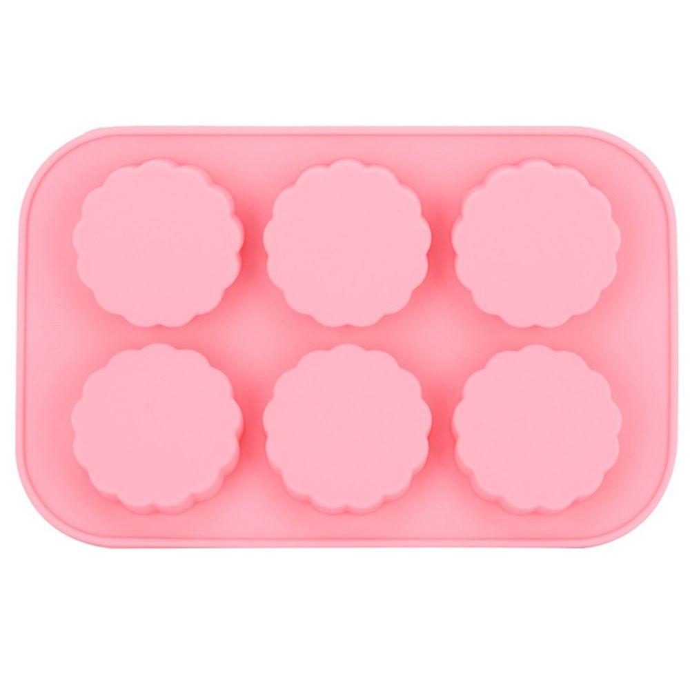 Khuôn Silicone Làm Bánh Trung Thu 6 Ngăn Tiện Dụng