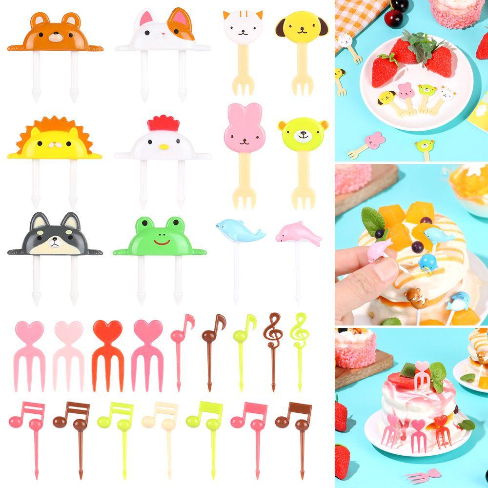 Nĩa Ăn Trái Cây 1 Đầu Thiết Kế Dễ Thương Tiện Dụng