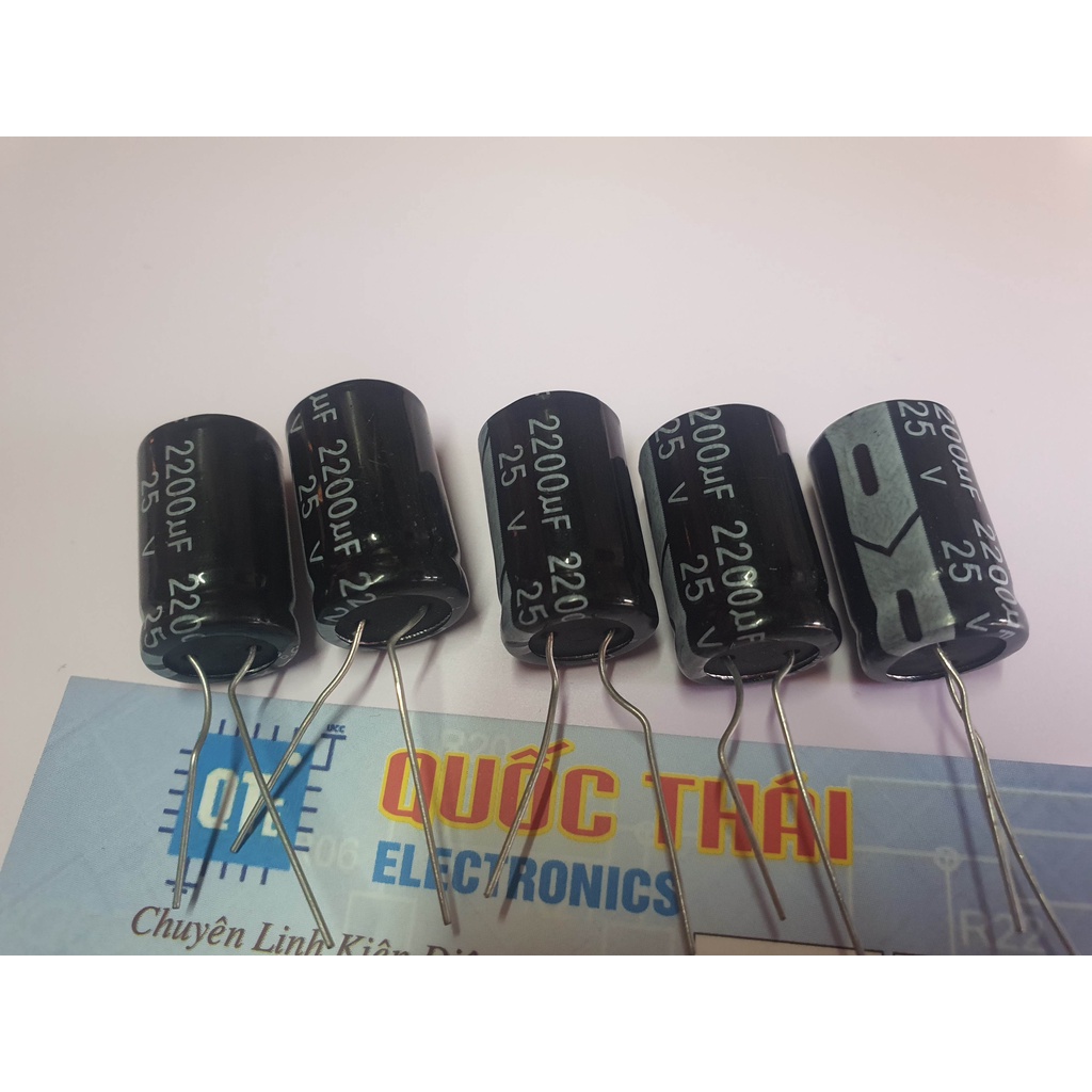 Tụ 2200uF/25v