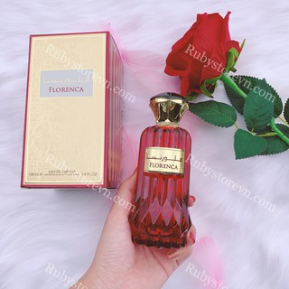 Nước Hoa Dubai Nữ Florenca 100ml Mùi Hương Nhẹ Nhàng, Quyến Rũ, Nước Hoa Thơm