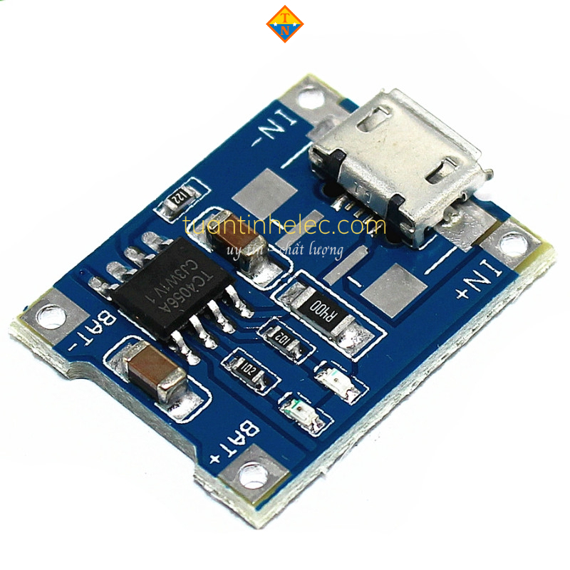 Mạch sạc pin 5V TP4056 18650 1A Lipo chuyên dụng chất lượng cao