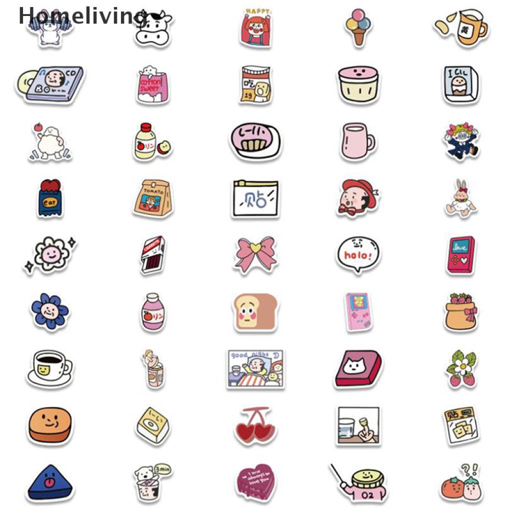 Bộ 90 Miếng Dán Trang Trí Kế Hoạch Phòng Thí Nghiệm Ô Xi Tiện Dụng