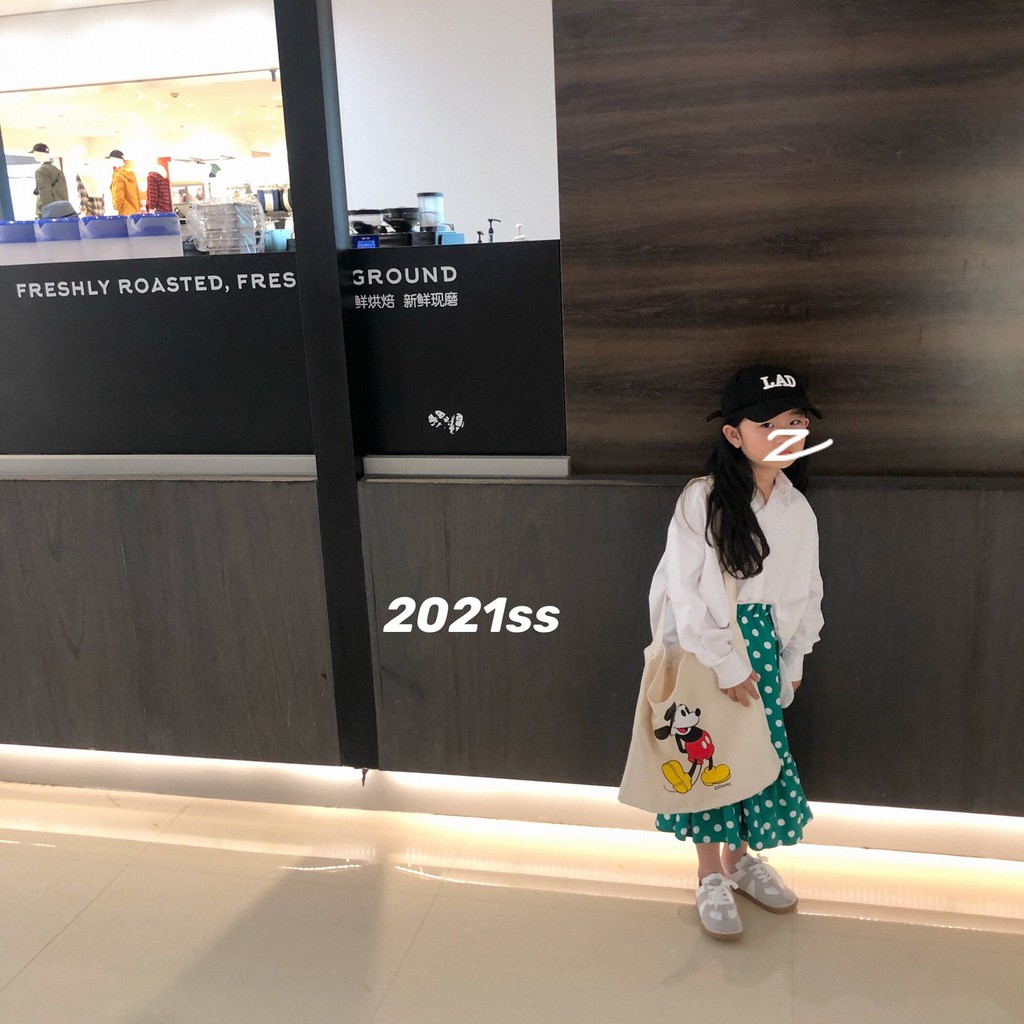 Chân Váy Chấm Bi Xanh Lá B63 bé gái 20974